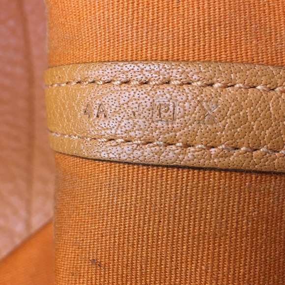 Authentic HERMES Garden Party tote PM orange canvas - Picture 11 of 15